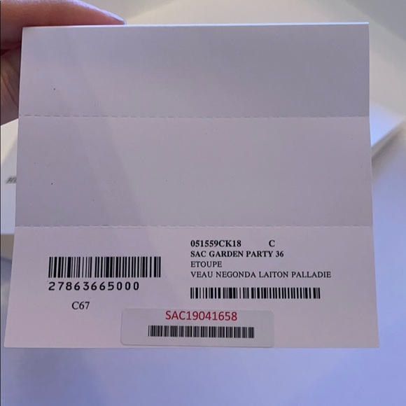 Hermès Garden Party 36” Purse - Picture 9 of 12